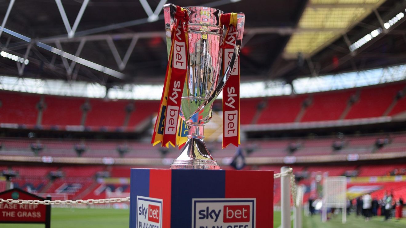 Championship play-off trophy