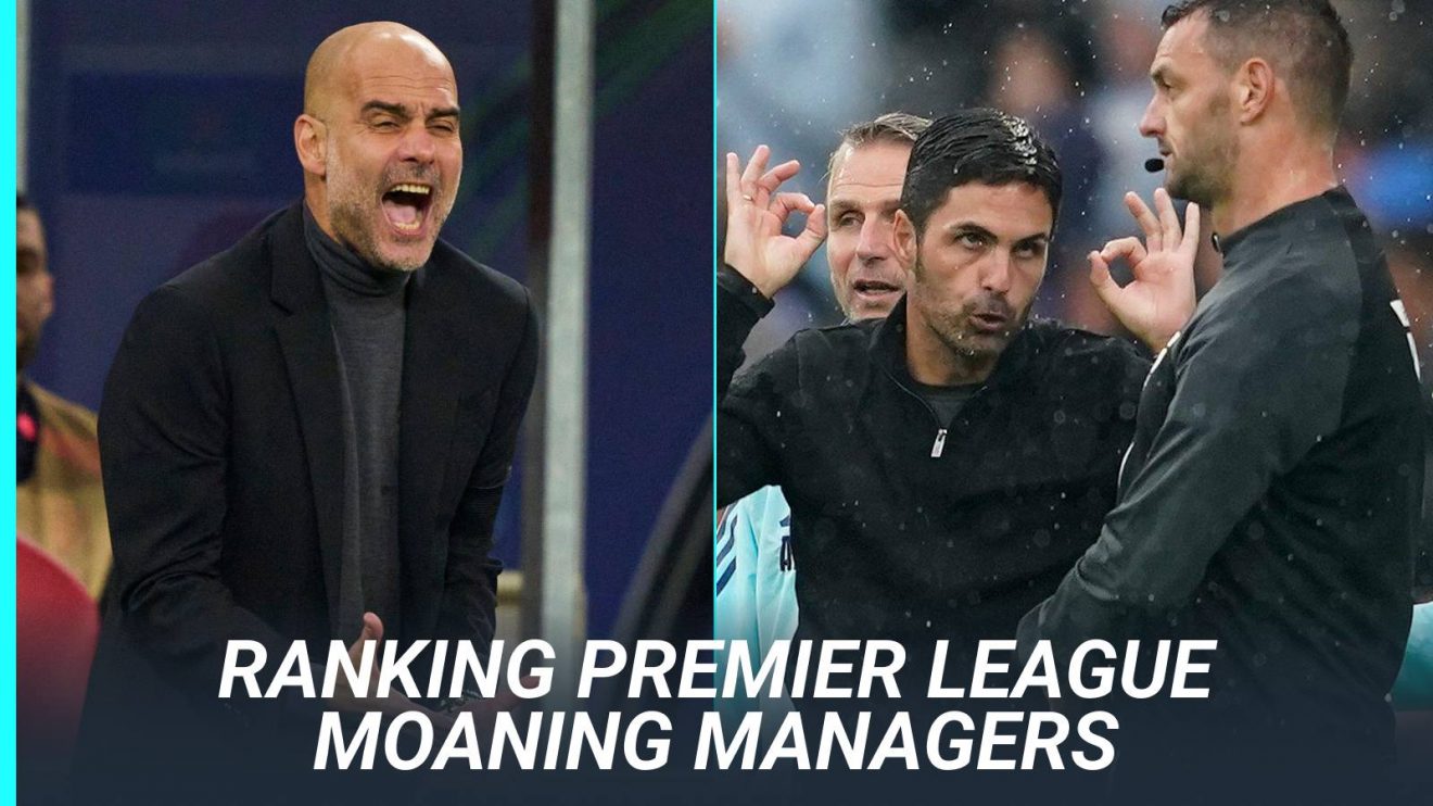 Pep Guardiola and Mikel Arteta manager graphic