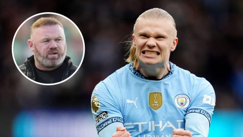 Rooney tells Man City star Haaland why he will never reach heights of Ronaldo and Messi