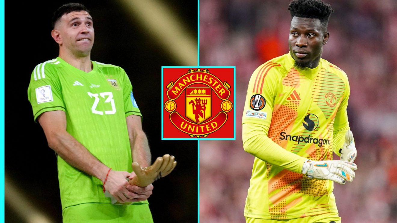 Emiliano Martinez and Andre Onana,