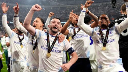 Premier League clubs in Europe: Aston Villa win Europa League; Bournemouth first-time qualifiers