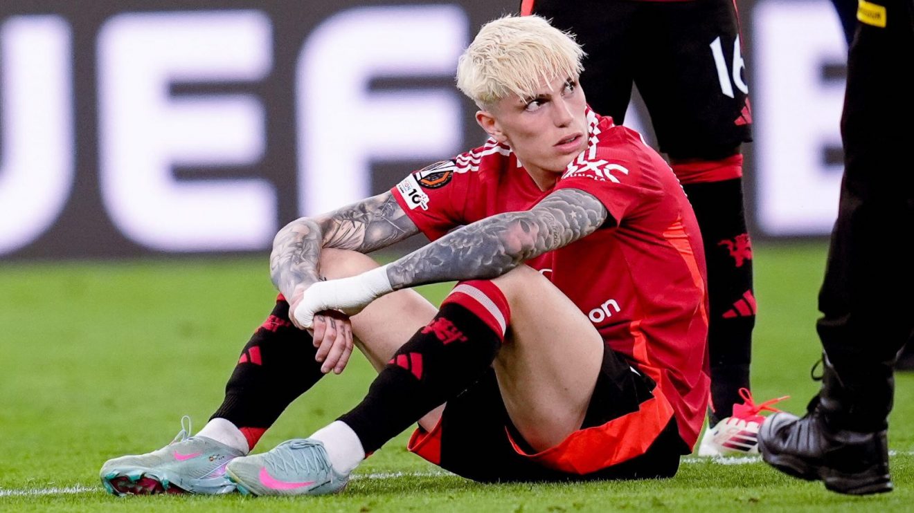 Man Utd winger Alejandro Garnacho