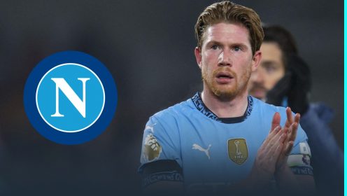 Kevin De Bruyne’s entourage ‘arrive’ at Napoli with agreement ‘done’ in two days