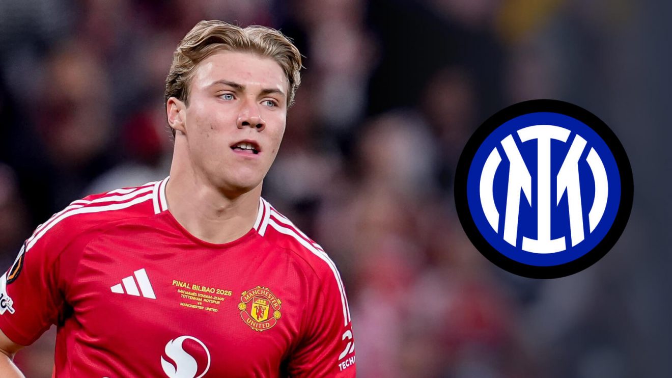 Man Utd striker Rasmus Hojlund