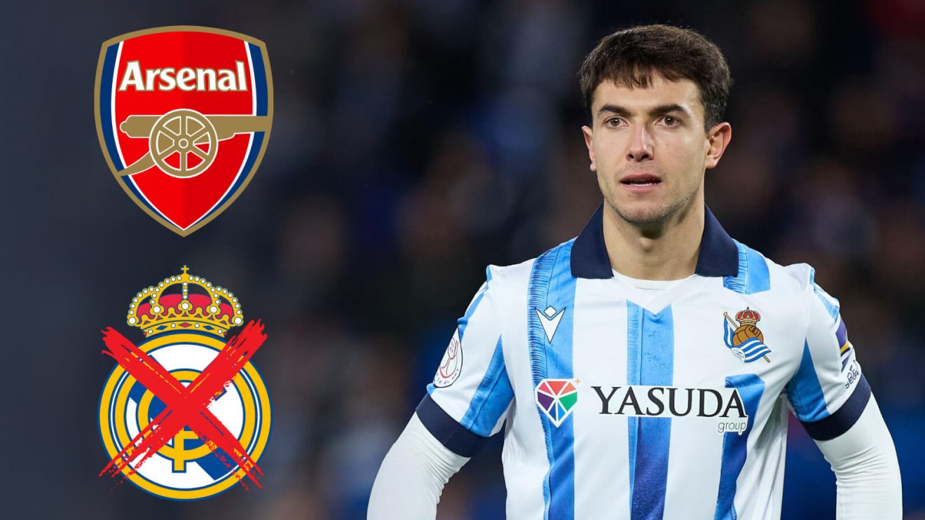 Arsenal transfer target Martin Zubimendi