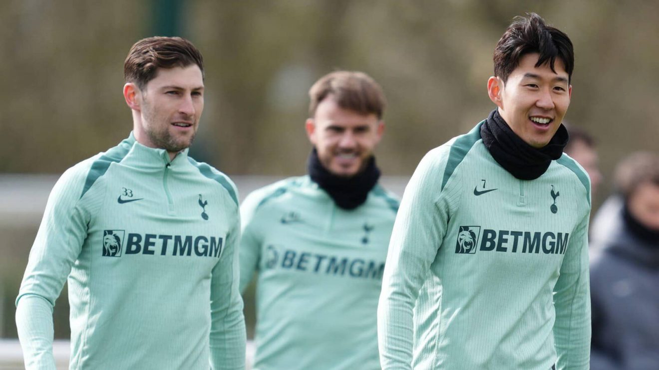 Ben Davies, Son Heung-min, Tottenham