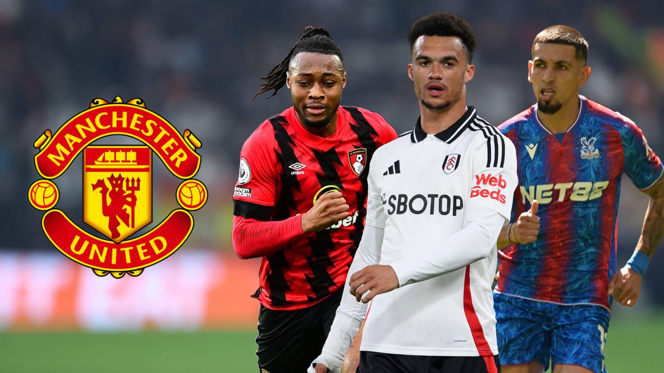 Antonee Robinson, Antoine Semenyo and Daniel Munoz.