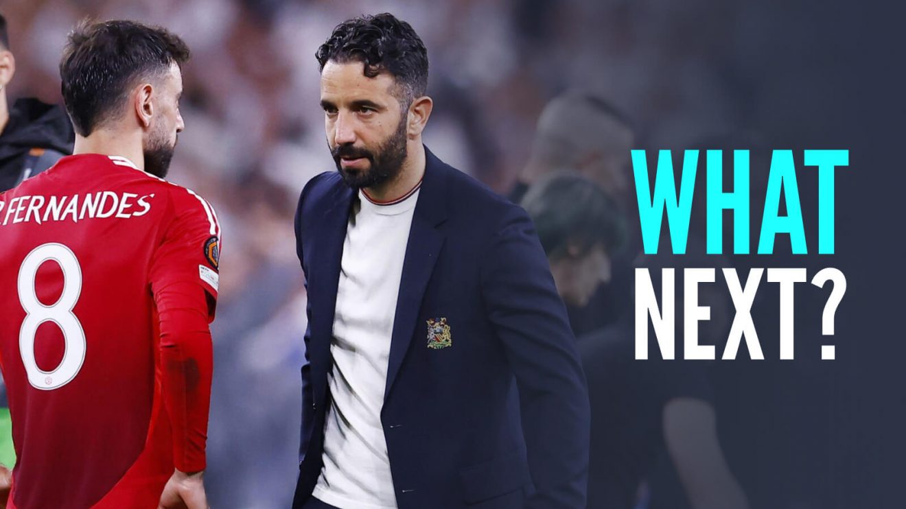 Man Utd duo Ruben Amorim and Bruno Fernandes