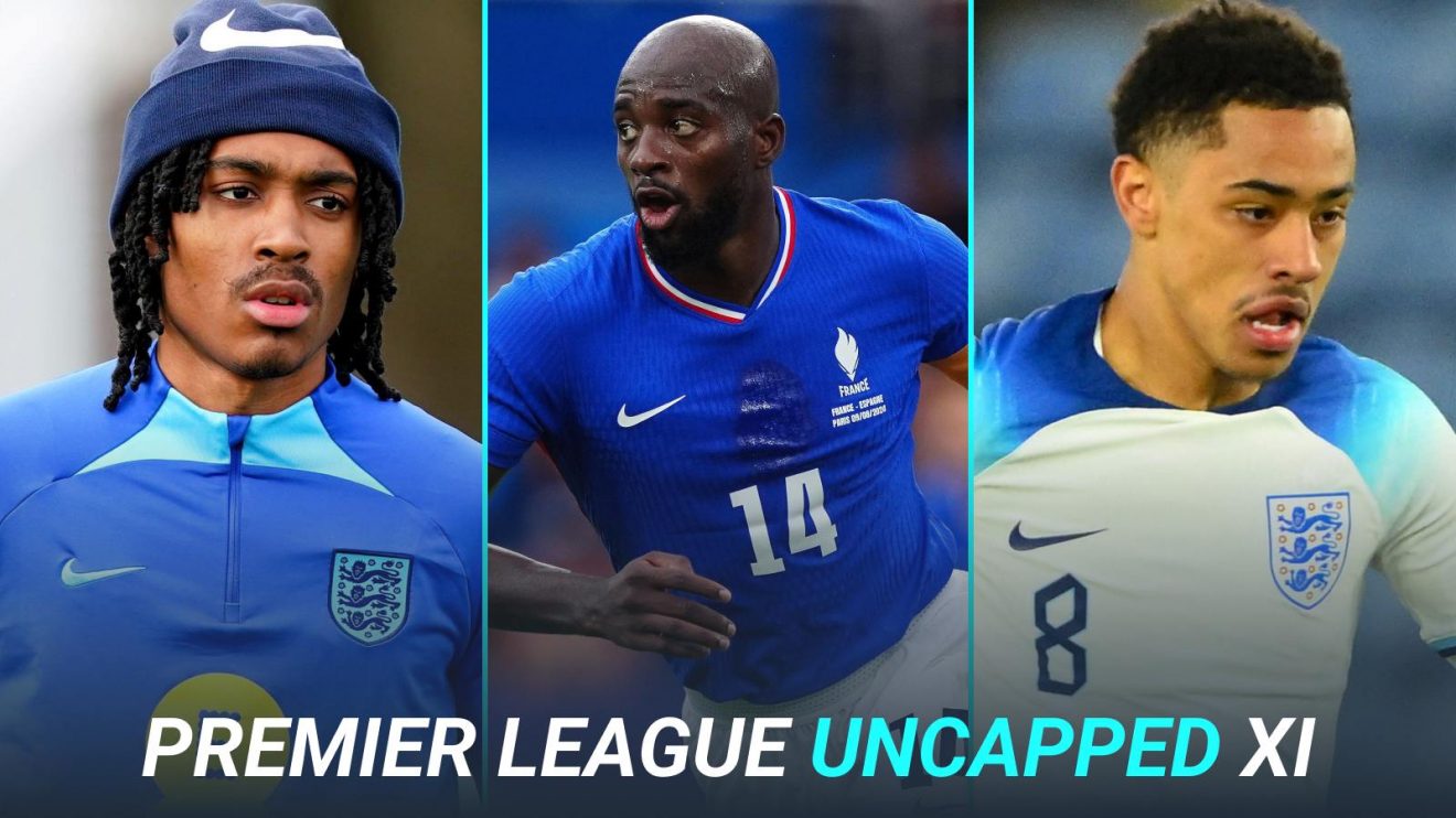 Premier League uncapped XI graphic