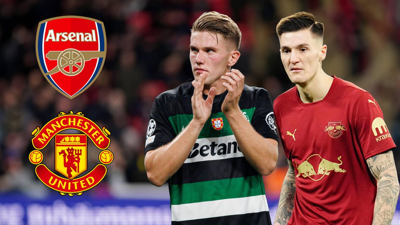 Arsenal and Man Utd transfer targets Benjamin Sesko and Viktor Gyokeres