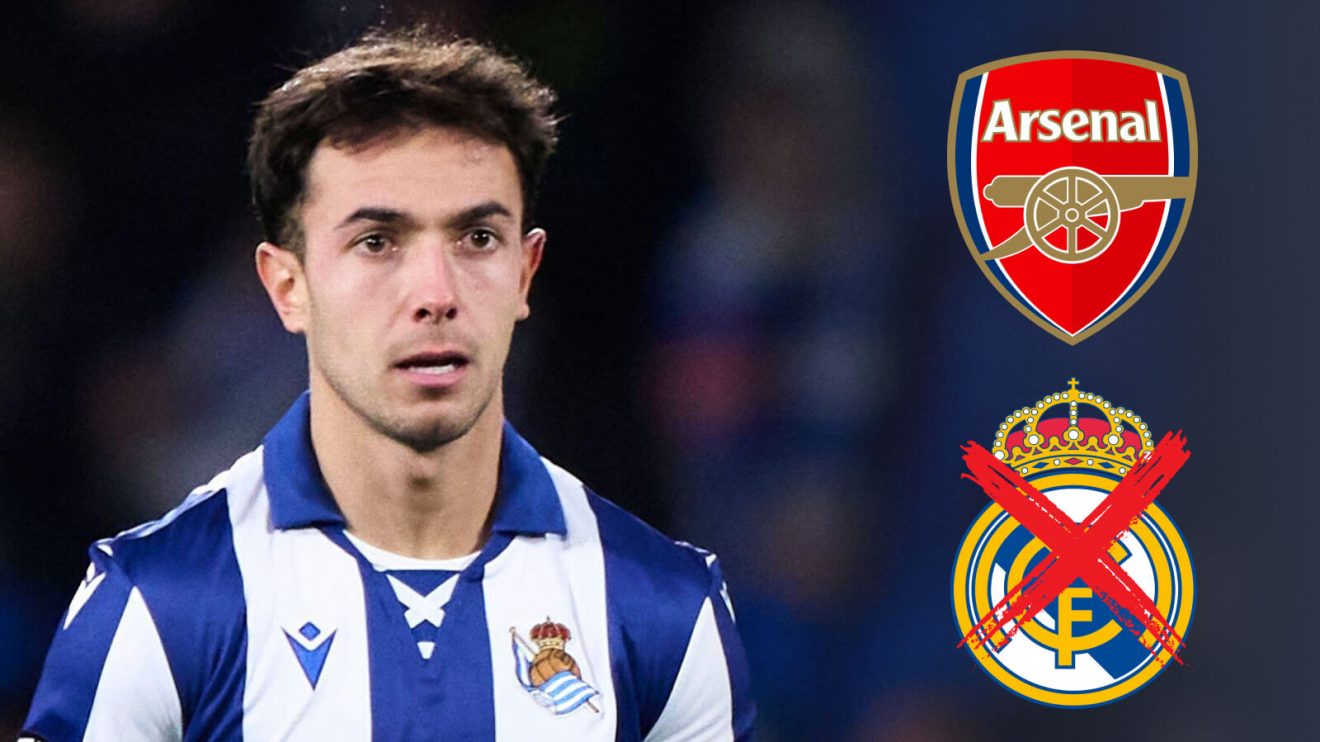 Arsenal transfer target Martin Zubimendi
