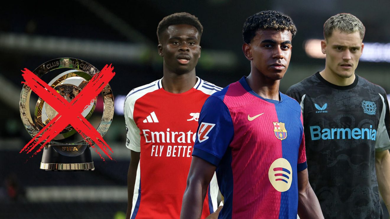 Best players not at Club World Cup.