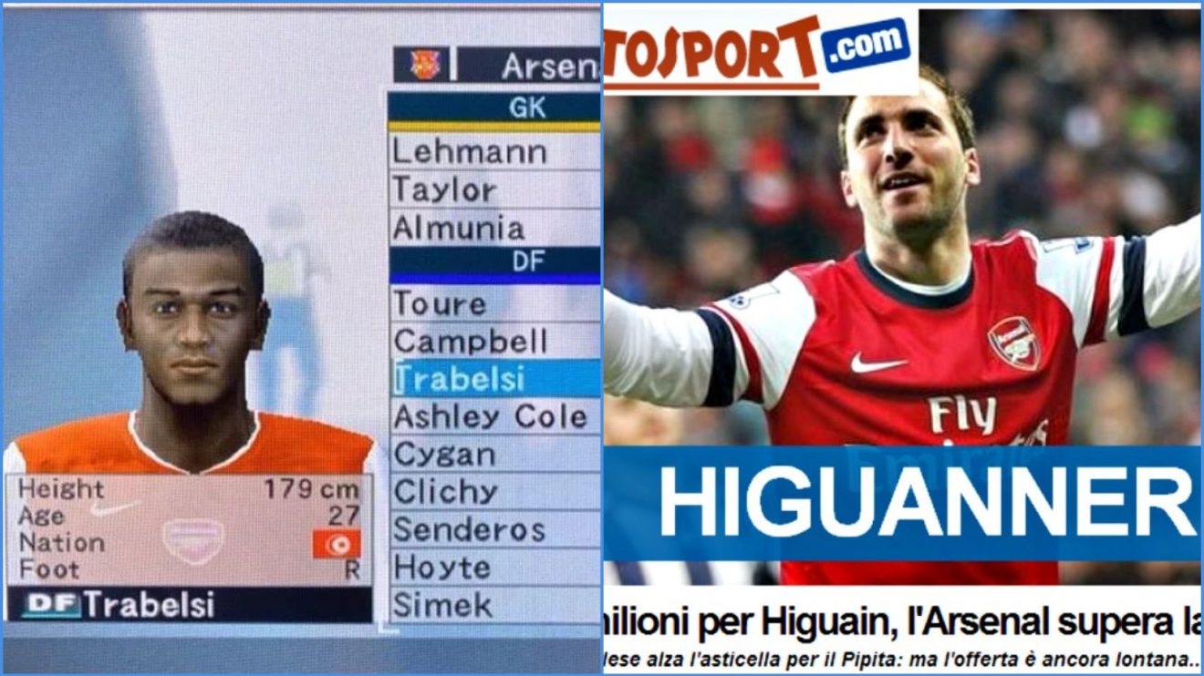 Arsenal transfer targets Hatem Trabelsi and Gonzalo Higuain