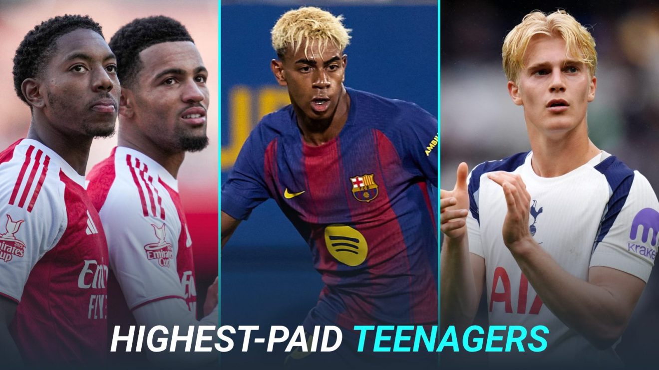 Highest-paid teenagers graphic