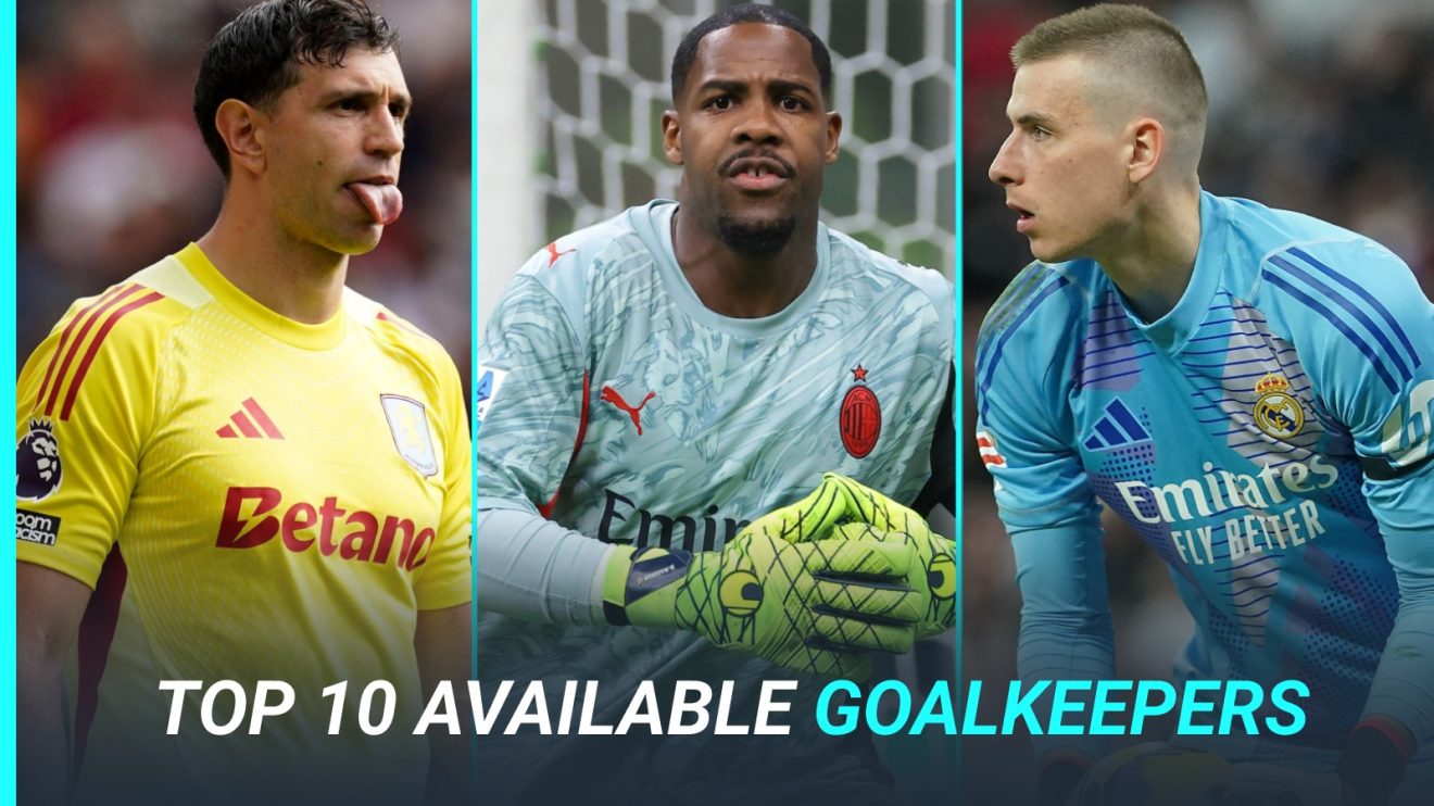 Emiliano Martinez, Mike Maignan and Andriy Lunin.