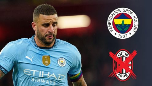 Kyle Walker ‘offered two-year contract’ from Turkish giants after Milan reject Man City defender