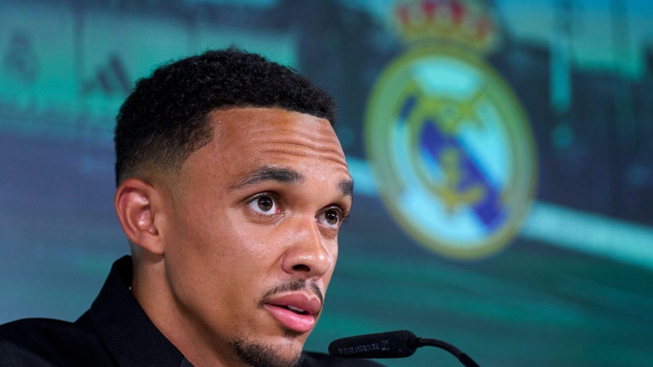 Trent Alexander-Arnold unveiled by Real Madrid