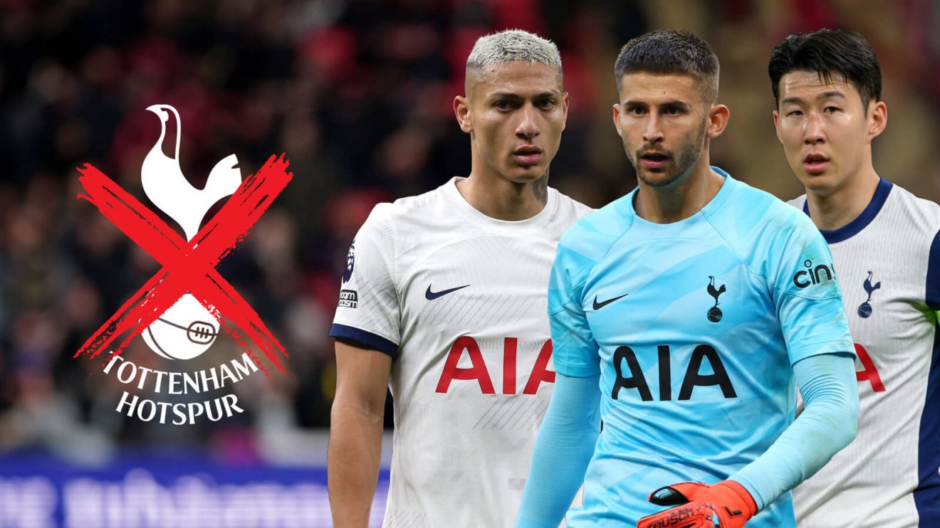 Son, Richarlison and Vicario on Spurs unwanted list.
