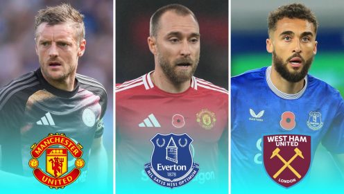 Vardy to Man Utd, Eriksen to Everton: Premier League free agents reassigned
