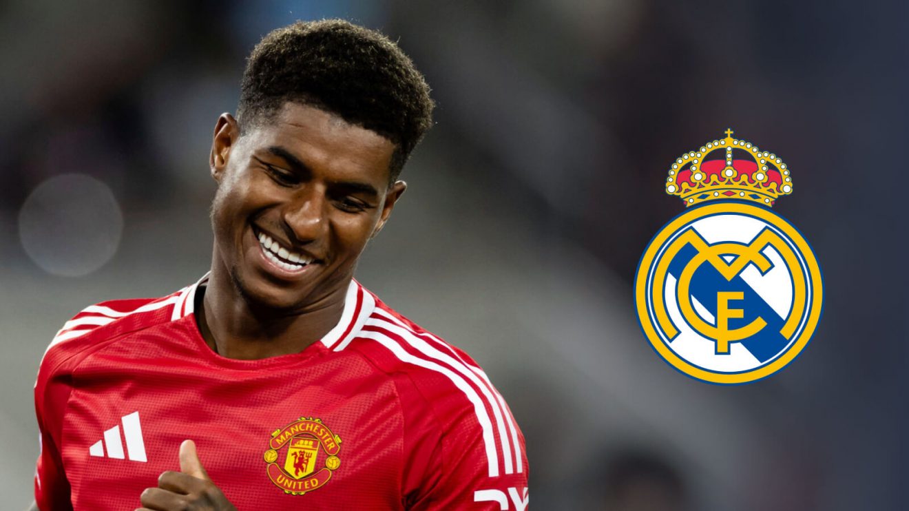 Rashford Man Utd Real Madrid