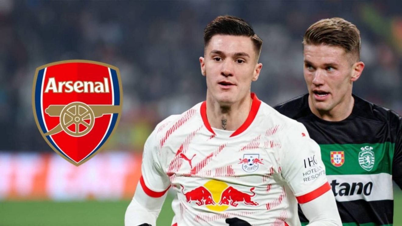 Arsenal transfer targets Benjamin Sesko and Viktor Gyokeres