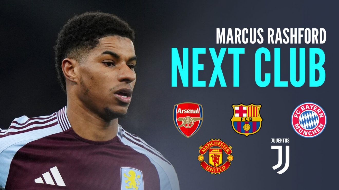Marcus Rashford, next club graphic