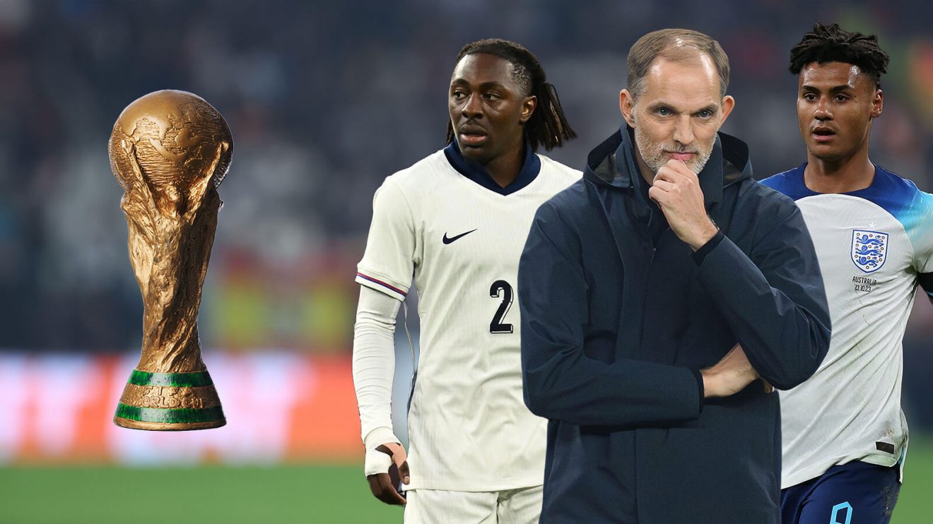 Thomas Tuchel, Eberechi Eze and Ollie Watkins