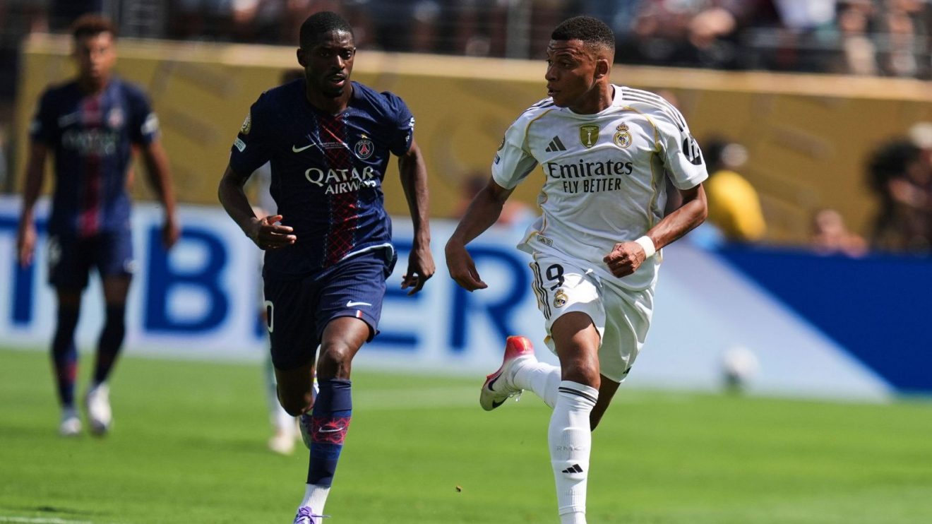 Dembele Mbappe PSG Real Madrid