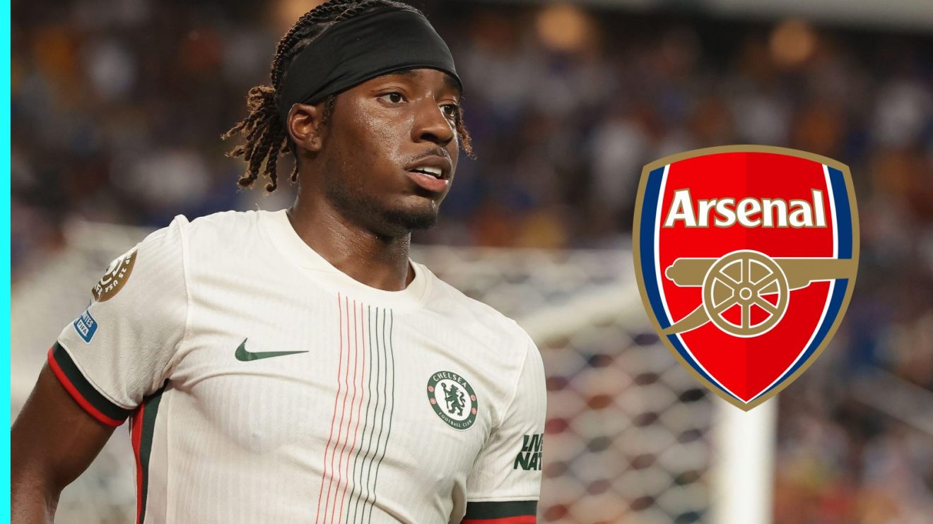 Arsenal badge, Noni Madueke