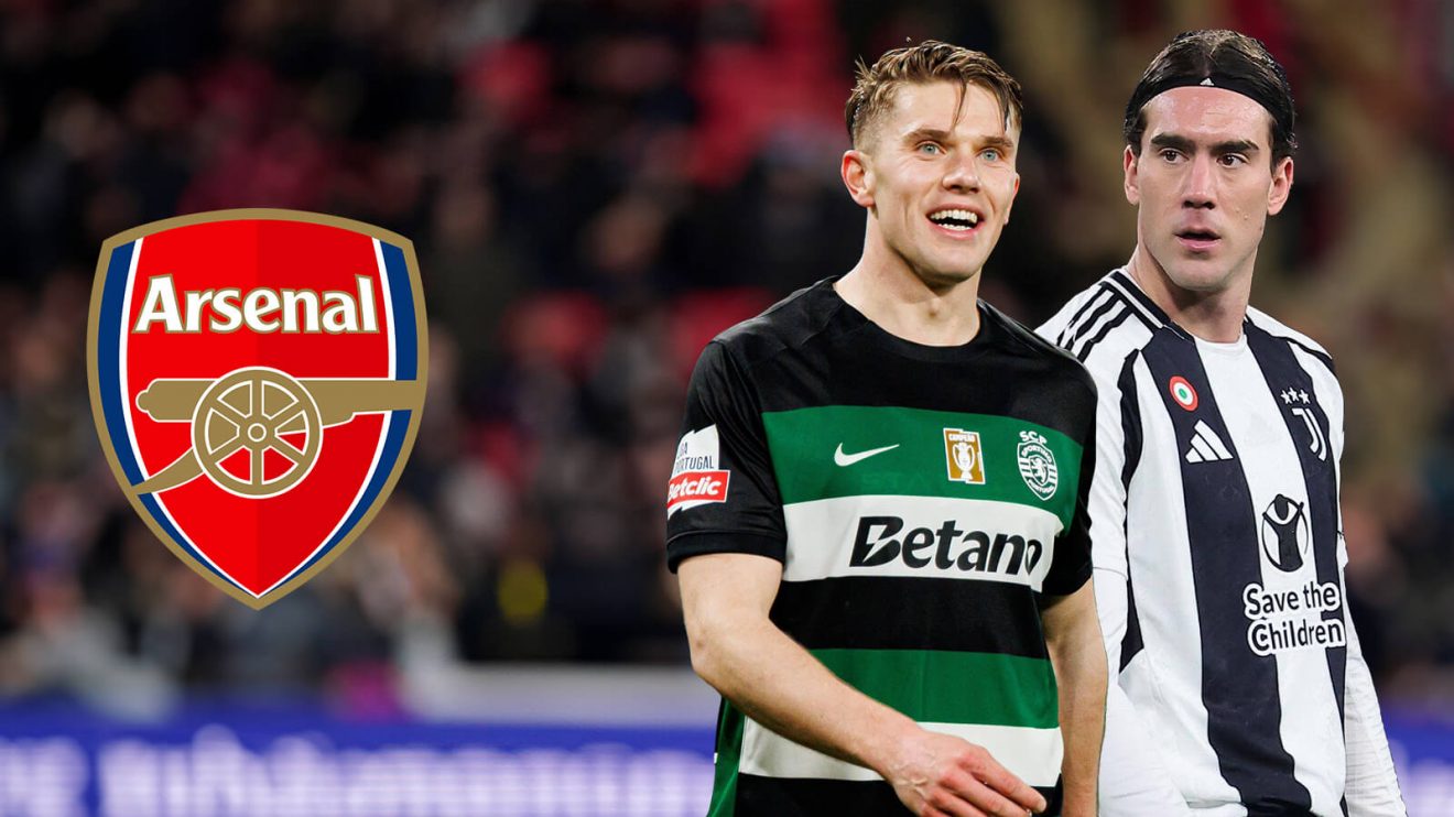 Arsenal transfer targets Viktor Gyokeres and Dusan Vlahovic