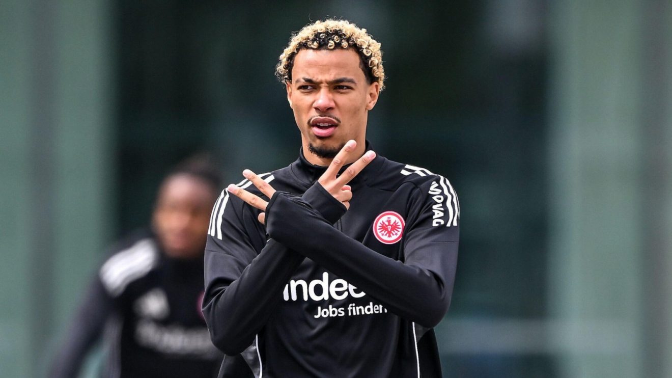 Newcastle target and Eintracht Frankfurt forward Hugo Ekitike