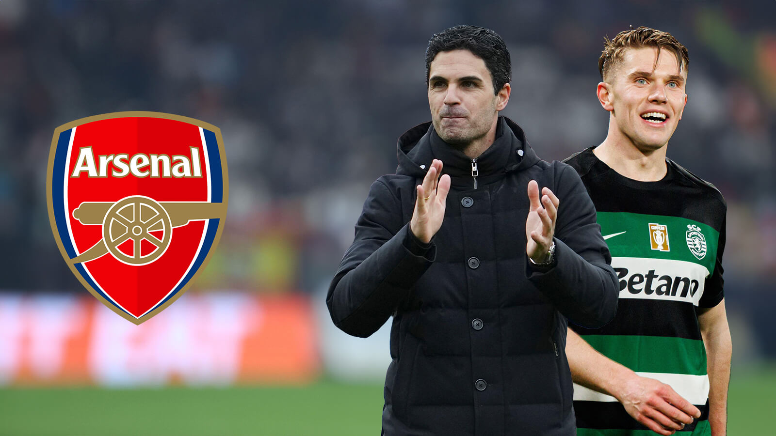 F365 One Badge Viktor Gyokeres Mikel Arteta Arsenal 1