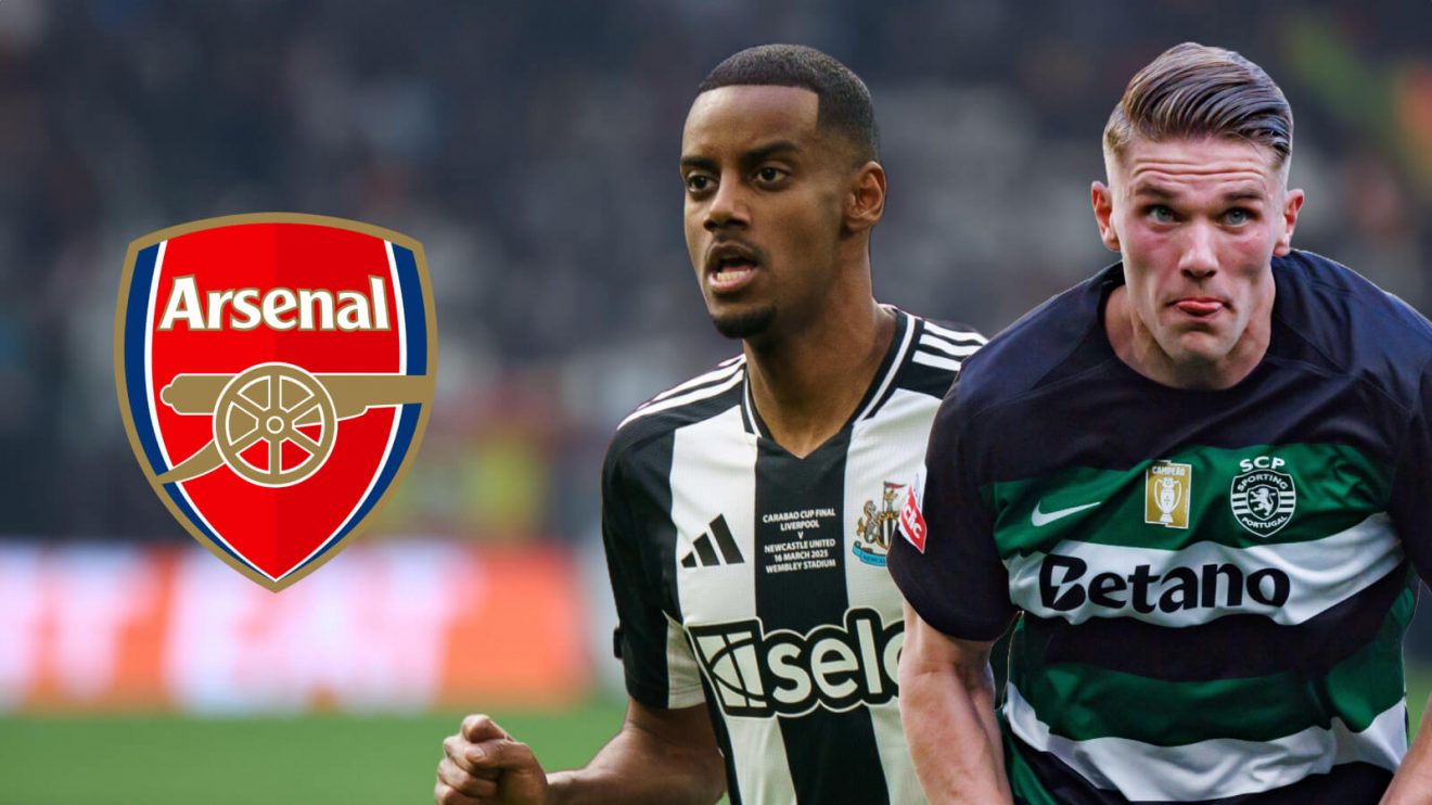 Arsenal transfer targets Alexander Isak and Viktor Gyokeres