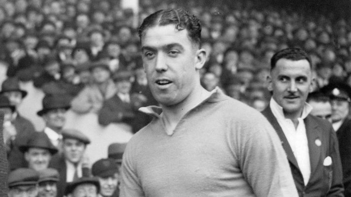Everton striker Dixie Dean