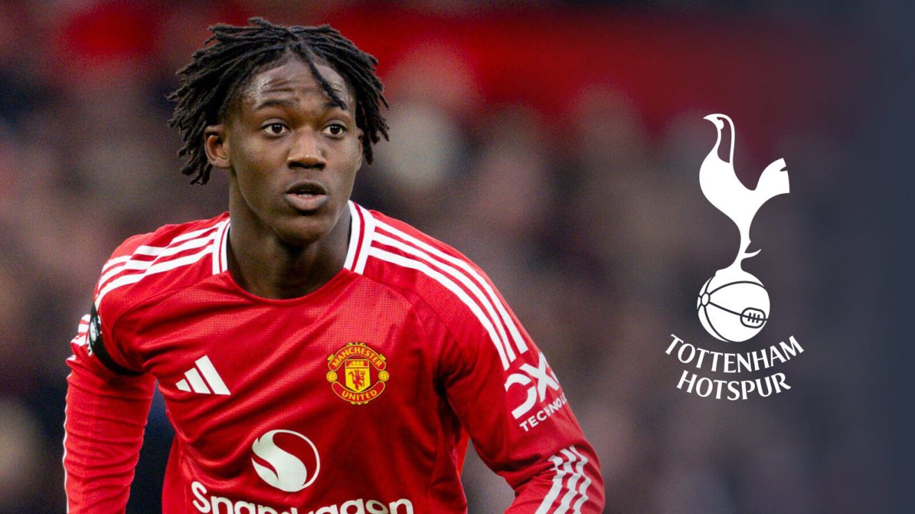 Man Utd midfielder Kobbie Mainoo