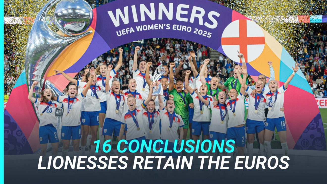 England celebrate retaining the European Championships.