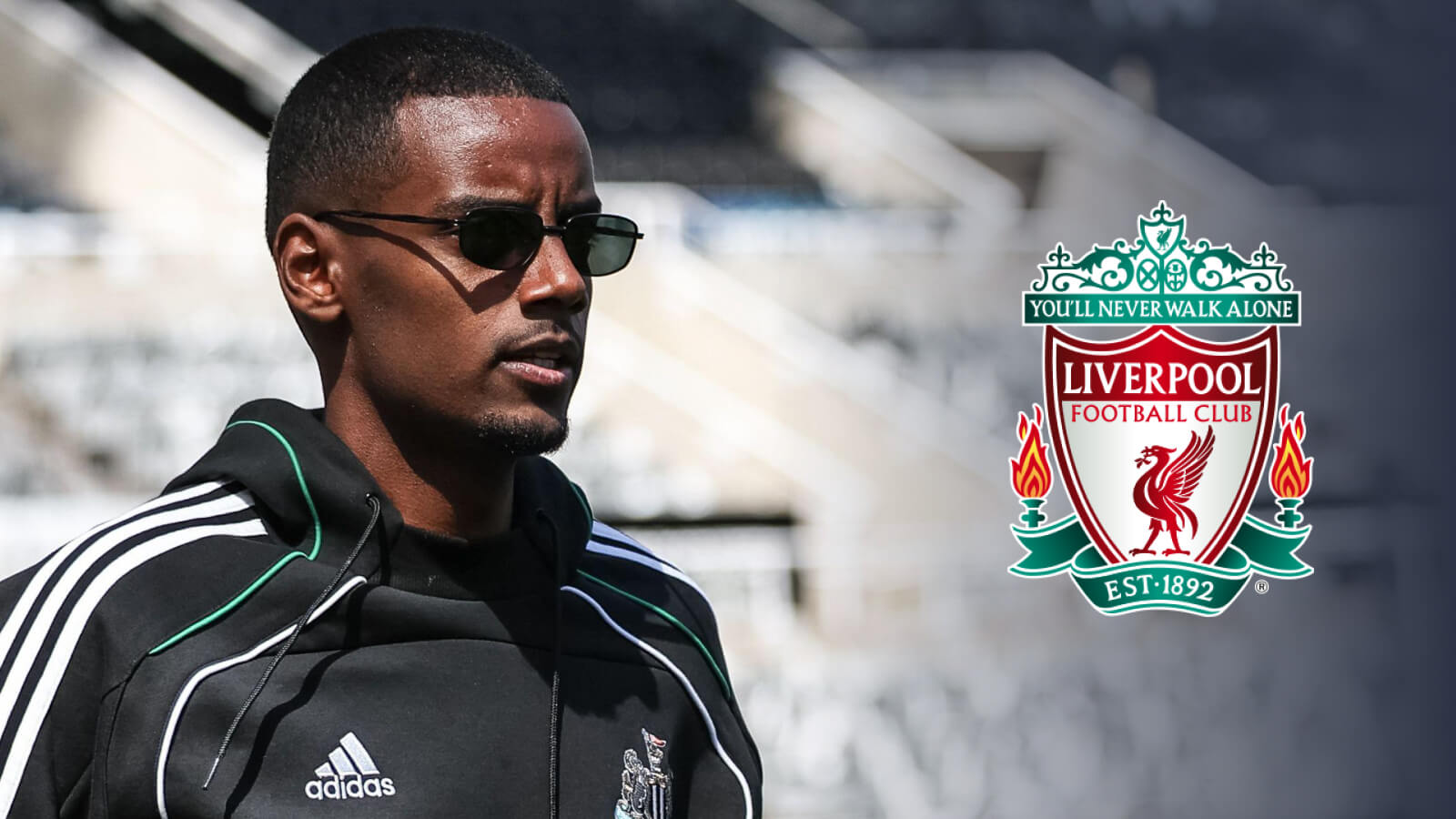 F365 Alexander Isak with Liverpool badge 1 1