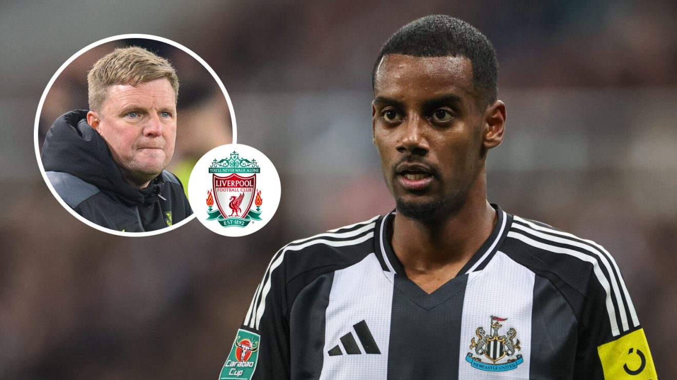 Eddie Howe and Liverpool target Alexander Isak