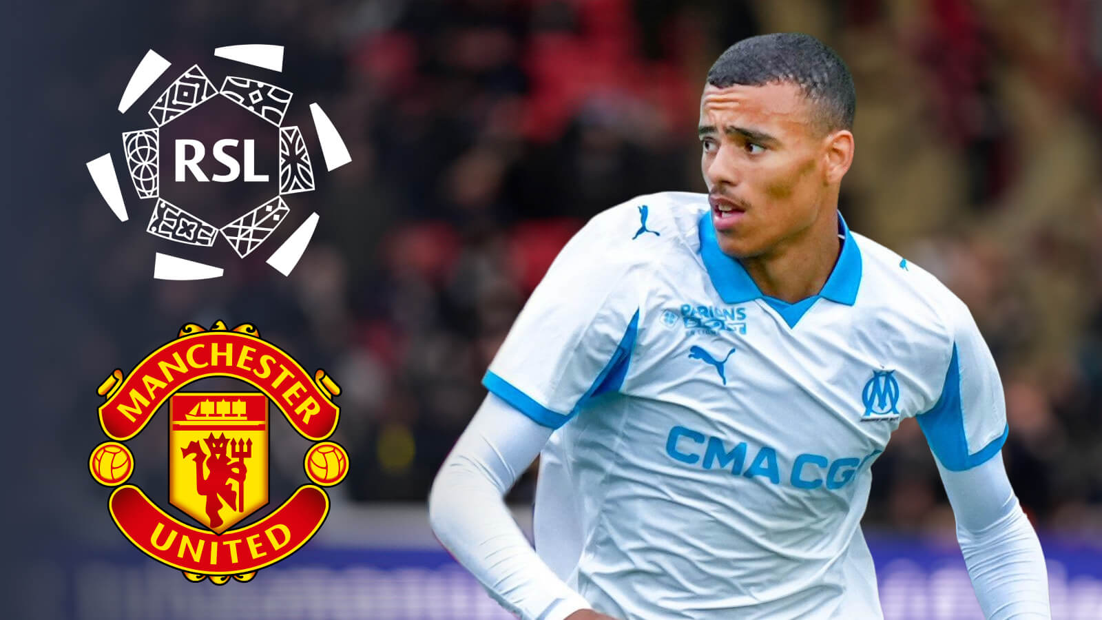 F365 Greenwood with Saudi Pro League logo and the Manchester United badge 1 1