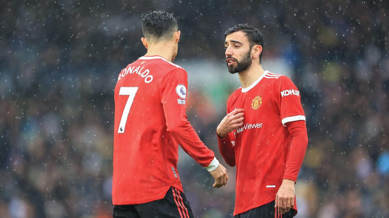 Man Utd duo Bruno Fernandes and Cristiano Ronaldo