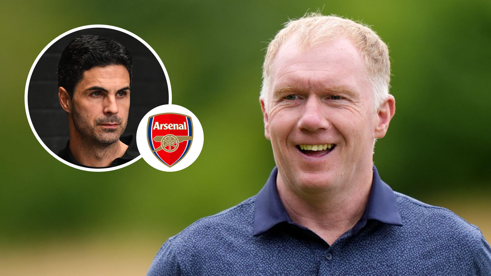 Two Images Collage 2689 Paul Scholes Mikel Arteta 1