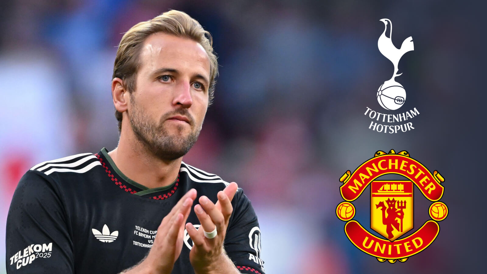 F365 Two Badges Harry Kane Tottenham Hotspur Manchester United 2 1