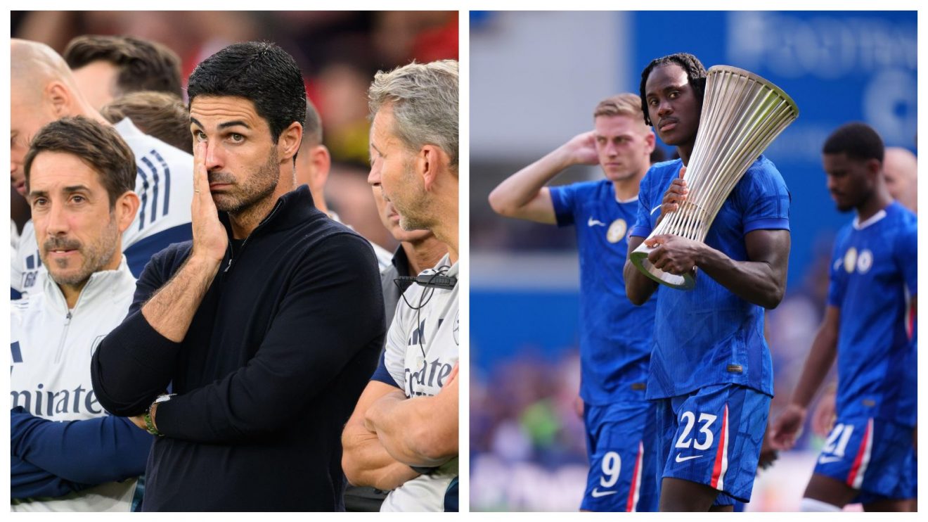 Mikel Arteta sad as Chelsea triumph