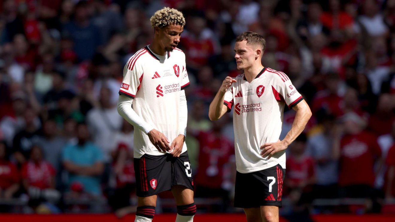 Hugo Ekitike and Florian Wirtz