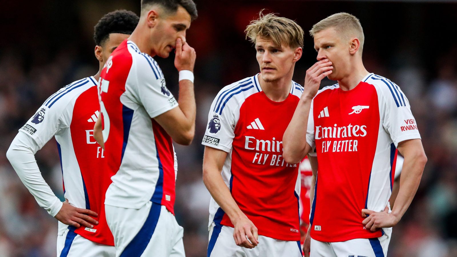 Oleksandr Zinchenko Martin Odegaard F365