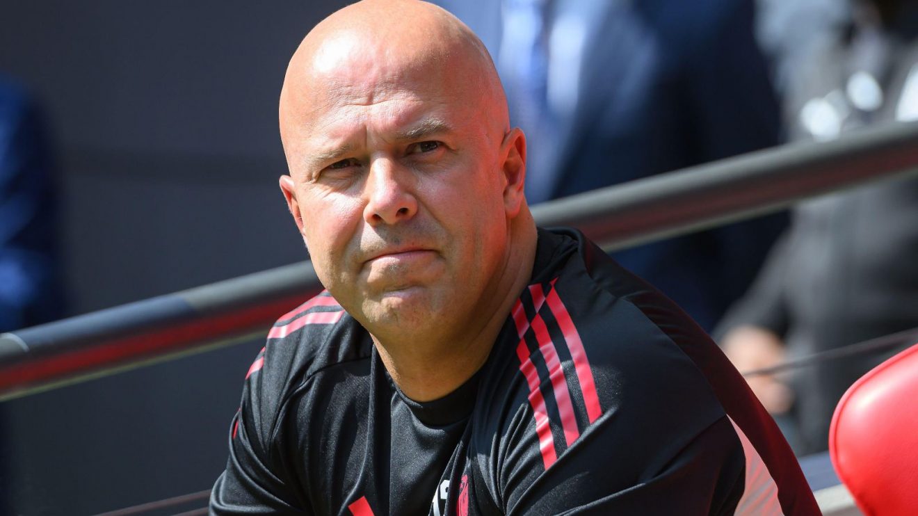 Liverpool head coach Arne Slot before the Community Shield