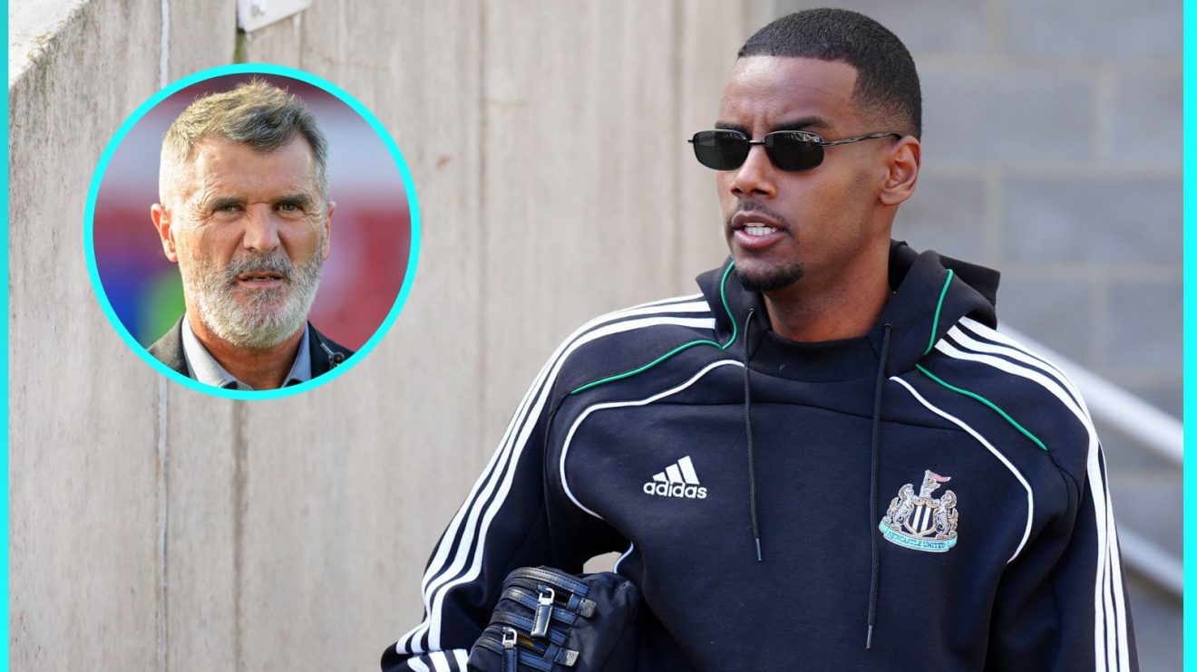 Roy Keane and Alexander Isak
