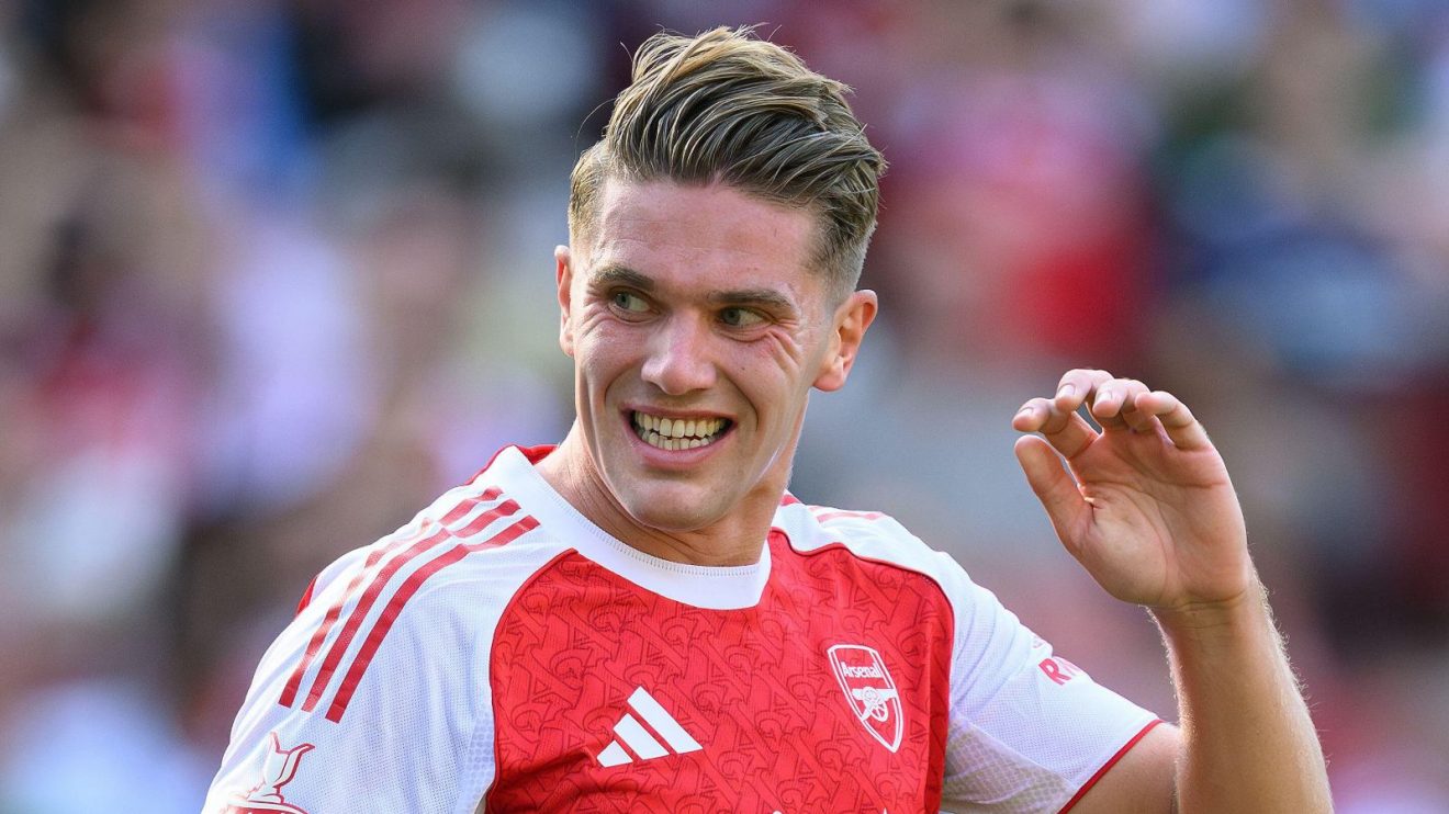 Arsenal striker Viktor Gyokeres