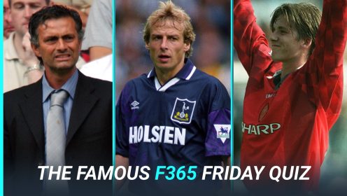 The Famous F365 Friday Quiz: Premier League opening day edition