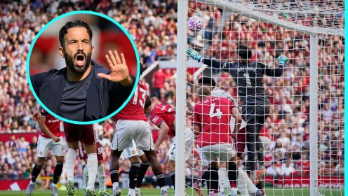 Ruben Amorim hits back at reporter over Man Utd star after being told to play a 39-year-old instead